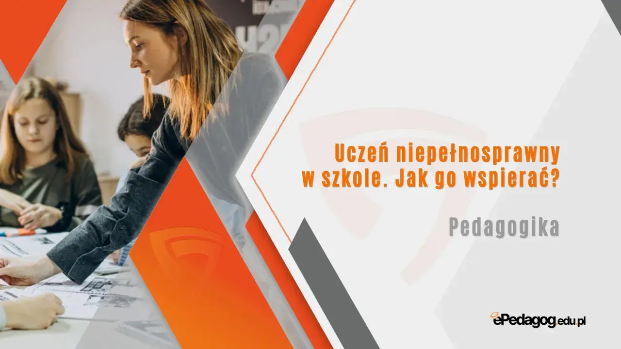 Nauczycielka wspiera uczniów, omawiając różne rodzaje niepełnosprawności. Edukacja włączająca jest kluczowa.