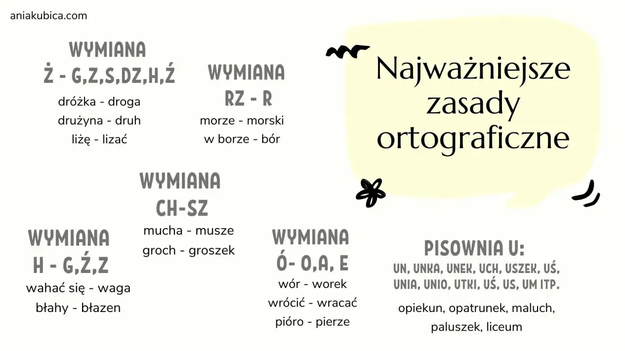 Najważniejsze zasady ortograficzne: wymiana liter (orginał czy oryginał), pisownia